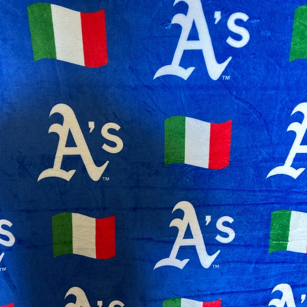 Oakland A’s Blanket
